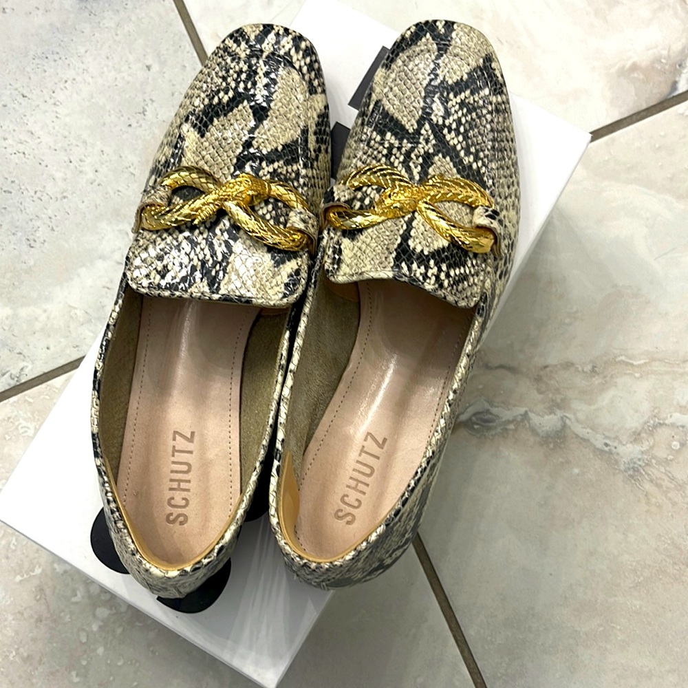 Schutz snake maggy loafer 7